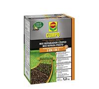 COMPO Mix Ripara Prato, Azione Completa 3 in 1, Semi, Terriccio e Concime, 1,2 kg | Soluzione rapida per riempire le zone diradate del manto erboso assicurando una germinazione uniforme