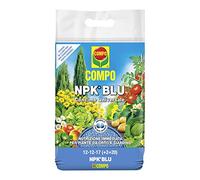 COMPO NPK BLU, Concime Universale Granulare per Orto e Giardino, Pronto Effetto, 4 kg