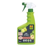 COMPO Olio di Neem, Potenziatore delle Difese delle Piante nei confronti di Insetti, Afidi, Dorifora e Lepidotteri, Pronto all'Uso, 100% Naturale, 750 ml
