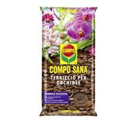COMPO SANA® Terriccio Per Orchidee, Per Una Fioritura Ottimale, 5L | Substrato Specifico drenante con concime per 8 settimane, ideale per il rinvaso di Phalaenopsis/Orchidee