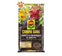 COMPO BIO Terriccio Universale, Per Piante Orticole, Aromatiche, Ornamentali e da Fiore, Consentito in Agricoltura Biologica, Sacco 2,5 L
