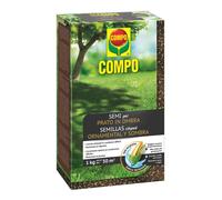 COMPO SEMI per Prato in Ombra, Miscela Speciale, Seme Ricoperto, Resistente al C
