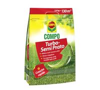 COMPO TURBO Semi per il Prato Germinazione Rapida e Inseidamente Efficace 2,6kg