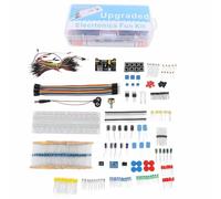 Component Starter Kit per Arduino R3, 830 Tie Points Breadboard con Resistori, Condensatori, Diodi e Moduli per Prototipazione Elettronica Fai da Te