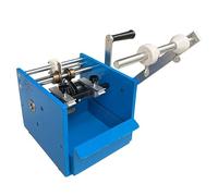 Componente assiale manuale che forma macchina, piegatrice a manovella e taglierina per resistori e diodi, lunghezza e portata del piede regolabili, 40-60K Pcs/H