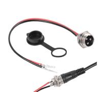 Componente Di Della Batteria Robusto - Tappo Di Caricabatterie Per Scooter Per Aviazione, Presa A Tre Pin Rotonda | Adattatore Del Connettore Elettrico Portatile, Accessorio Di Sostituzione M