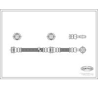 Corteco 19032216 Flessibile del freno