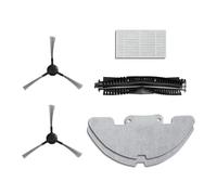 Componente Panno For Mocio, Compatibile Con Honiture, Compatibile Con Airzeen, R7, Compatibile Con Laresar, P10, 1 Spazzola Principale, 2 Spazzole Laterali, 1 Filtro HEPA, 2 Panni For Mocio