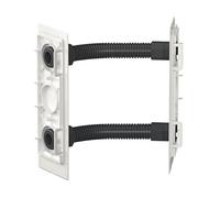COMPONENTE PER CABLAGGIO HAGER Connettore angolare universale AAR, armadio/armadio ZM01AAR