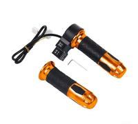 Componente per il controllo della velocità del manubrio dell'acceleratore per bici elettriche, realizzato in plastica ABS impermeabile con impugnatura ergonomica (giallo)