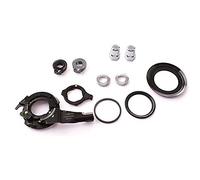 Set stoviglie in melamina Bo-Camp 12 pezzi marrone / grigio