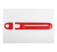 Componenti Adesivo Decorativo Per Auto Con Coperchio Per Vano Portaoggetti Per Copilota Automatico Per Smart Fortwo 451 Modifica Dello Stile Degli Interni(Red)