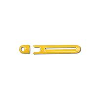 Componenti Adesivo Decorativo Per Auto Con Coperchio Per Vano Portaoggetti Per Copilota Automatico Per Smart Fortwo 451 Modifica Dello Stile Degli Interni(Yellow)