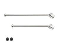 Componenti Auto RC Compatibile Con ARRMA 1/8 Per KRATON 6S RC Parti Di Aggiornamento Per Auto Albero Trasmissione Centrale In Acciaio Dogbone Tazza Dell'albero Ingresso(Silver)