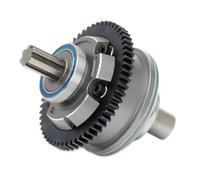 Componenti Auto RC Compatibile Con Arrma Per Mojave Per Typhon Per Kraton 3S 4S 1/8 1/10 RC Auto Parti Upgrade 57T 0.8Mod Assiemi Ingranaggio Differenziale Centrale(Gray)