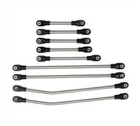 Componenti Auto RC Compatibile Con Axial Per SCX10 Per Capra Rails Kit 1/10 RC Auto Parti Di Aggiornamento Trave Telaio In Acciaio Inox Asta Collegamento Tirante