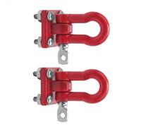 Componenti Auto RC Compatibile Con D90 Per SCX10 Per Scala 1/10 RC Camion Cingolato Per Arrampicata Accessorio Per Auto Rimorchio In Metallo Ganci Di Traino Fibbia Verricello Grilli