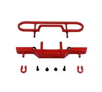Componenti Auto RC Compatibile Con FMS FCX24M Per Camel Cup D90 D110 Per Defender Di Prima Generazione Per Rover 1/24 RC Auto Parti Di Aggiornamento Paraurti Anteriore(Red)