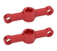 Componenti Auto RC Compatibile Con M3 M4 M5 2204 2205 2506 RC Quadcopter FPV Parti Di Aggiornamento Elica Chiave A Sgancio Rapido Prop Dadi Strumento 2 Pezzi(Red)