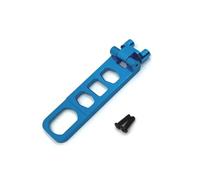 Componenti Auto RC Compatibile Con MJX 16207 16208 16209 16210 H16V3 M162 1/16 Auto Radiocomandata Upgrade Parti Metallo Parti Fissaggio Batteria(Blue)