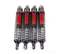 Componenti Auto RC Compatibile Con MJX H8H H8H V2 YK4083 V3 4083 4082 1/8 RC Auto Parti Di Aggiornamento 4PCS Ammortizzatore Anteriore Posteriore In Metallo Ammortizzatore(Red)