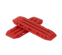 Componenti Auto RC Compatibile Con Parti Di Automobili RC In Per Scala 1/18 1/24 Accessori Ricambio Rampe Recupero Fuoristrada 2 Pezzi 58x20mm Tracce Sabbia(Red)