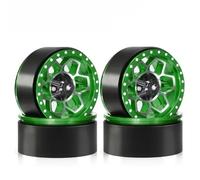 Componenti Auto RC Compatibile Con SCX10 Per TRX4 VS4-10 Gen8 1/10 RC Parti Di Automobili In Lega Alluminio Per Super Pesante 1.9 Pollici Beadlock Deep Dish Wheel Rim R187(Green)