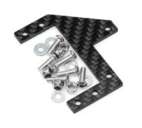 Componenti Auto RC Compatibile Con Tamiya CC01 1/10 RC Auto Parti Di Aggiornamento Accessori Ricambio Piastra Montaggio Servo Modello In Fibra Carbonio