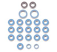 Componenti Auto RC Compatibile Con Tamiya CC02 1/10 RC Auto Parti Upgrade Kit 22pcs Cuscinetto A Sfera Sigillato Acciaio