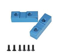 Componenti Auto RC Compatibile Con Tamiya CW-01 CW01 DF02 DT02 Per Hornet Per Beetle Per HotShot NovaFox 1/10 RC Auto Parti Di Aggiornamento In Metallo Servo Montaggio(Blue)