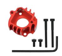 Componenti Auto RC Compatibile Con Tamiya CW 01 CW01 TT 02 DT 03 1/10 1/12 RC Auto Parti Di Aggiornamento Accessori Di Ricambio Supporto Motore In Metallo 22027(Red)