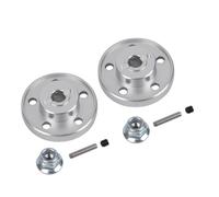 Componenti Auto RC Compatibile Con Tamiya CW 01 Lunch Box Midnight Frog Sand Scorcher Grasshopper 1/10 RC Auto Parti Di Aggiornamento Adattatore Per Ruota Posteriore In Alluminio(Silver)
