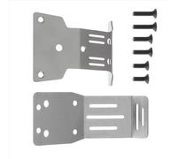 Componenti Auto RC Compatibile Con TAMIYA Fighter NXGEN DT04 1/10 RC Parti Di Aggiornamento Per Auto Piastre Di Protezione Inferiori Anteriori E Posteriori Del Kit Telaio