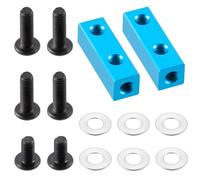 Componenti Auto RC Compatibile Con Tamiya Lunch Box 1/12 RC Auto Aggiornamenti Parti Accessori Di Ricambio Servo In Lega Di Alluminio(Blue)