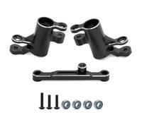 Componenti Auto RC Compatibile Con TRAXXAS Per MINI Per MAXX TRA10743 Per XRT 1/16 RC Auto Parti Di Aggiornamento Gruppo Sterzo In Metallo Cuscinetto Allargato W252 Kit(Black)