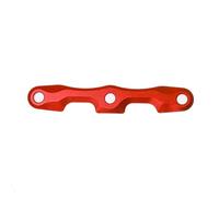 Componenti Auto RC Compatibile Con Traxxas Per Slash 4X4 1/10 RC Parti Di Aggiornamento Per Auto Braccio Posteriore In Alluminio Tutore 1 PC Per Rinforzo Del Telaio Migliora La Durata(Red)