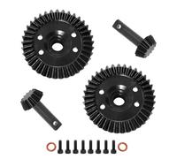 Componenti Auto RC Compatibile Con Traxxas Per Summit Per E-Revo 1/10 Parti Di Automobili RC 37T 13T Set Di Ingranaggi Differenziali In Acciaio Gear Pinion Gear 5379X 5679R