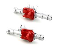 Componenti Auto RC Compatibile Con Traxxas Per TRX4 1/10 RC Crawler Parti Upgrade 2pcs Alloggiamento Assale Anteriore Posteriore Metallo Con Coperchio Differenziale 300g(Silver)