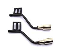 Componenti Auto RC Compatibile Con Traxxas Per TRX4 Per Defender Per Bronco Per SCX10 1/10 RC Parti Di Automobili Tubo Scarico In Metallo Gas Vent Collettore 1 Coppia