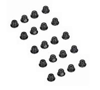 Componenti Auto RC Compatibile Con Traxxas Per TRX4 Per TRX6 Per Axial Per SCX10 90046 1/10 RC Auto Parti Di Aggiornamento M4 Dadi Di Bloccaggio Delle Ruote 4mm 8347 30 Pz(Black)