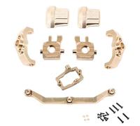 Componenti Auto RC Compatibile Con TRX-4M Per Defender Per Bronco 1/18 RC Parti Di Automobili In Ottone Collegamento Della Tazza Dello Sterzo Coperture Per Assi C Per Il Servomotore Del Sedile