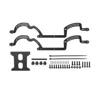 Componenti Auto RC Compatibile Con TRX4M Per Bronco Per Defender 1/18 RC Parti Di Aggiornamento Per Auto Kit Di Binari Per Telaio Con Modello In Fibra Di Carbonio Leggero
