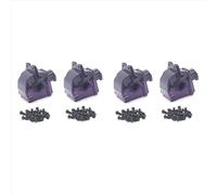 Componenti Auto RC Compatibile Con Wltoys 144001 124019 124018 Accessori Per Parti Di Aggiornamento Per Auto Telecomando Coperchio Dell'alloggiamento Del Cambio Differenziale In Metallo