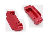 Componenti Auto RC Compatibile Con WLtoys A959-B A969-B A979-B 1/18 RC Auto Parti Di Aggiornamento Modifica Accessori Di Ricambio 2 Pezzi Paraurti Anteriore Posteriore(Red)