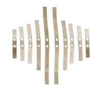 Componenti Auto RC Compatibile Con WPL B1 B14 B24 B16 B36 1/16 RC Truck Ricambi Auto Accessori 2 Set Acciaio Assorbimento Degli Urti Per Molle A Balestra Sospensione