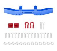 Componenti Auto RC Compatibile Con WPL B14 B24 B16 B36 C14 C24 Per HengLong Per Feiyue 1/16 RC Auto Parti Di Aggiornamento Paraurti Anteriore In Metallo Gancio Per Rimorchio(Blue)