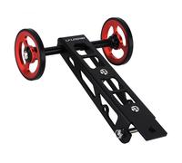 Componenti Bici 1 X Supporto Rosso 166g 20,5 X 11,6 X 6,1cm Lega Alluminio Nero