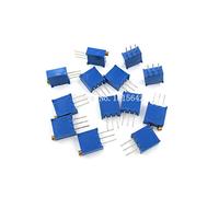 Componenti che consumano energia 10 Pz/lotto 3296 W 502 Potenziometro Trimmer Multigiro 5 K ohm Alta Precisione 3296 Resistore Variabile + 10 Pz/lotto
