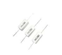 Componenti che consumano energia 10 PZ/LOTTO 5 W 5 Percent Resistenza di Potere del Resistore di Cemento (Color : 0.05r, Size : 5W)