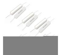 Componenti che consumano energia 10Pcs 10Ohm Resistori fissi 10W 5% axia-l Piombo Filo avvolto Resistori singoli Resistori di cemento